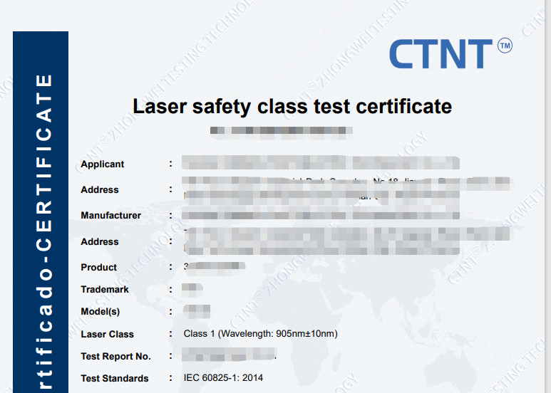 全面解析IEC60825激光安全等級證書(圖1)